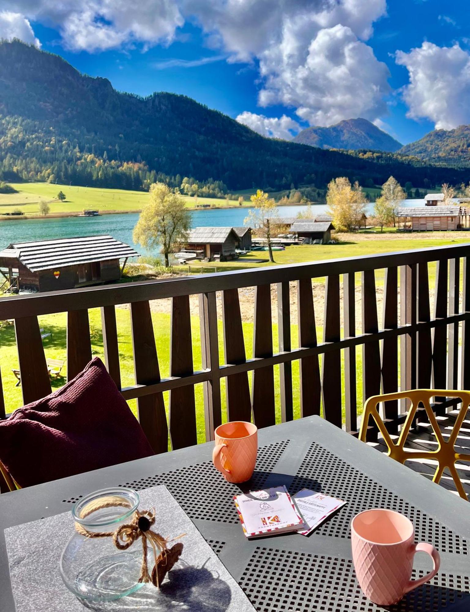 Seehotel & Seeapartments Kaerntnerhof- Direkt Am See! Weissensee Eksteriør bilde